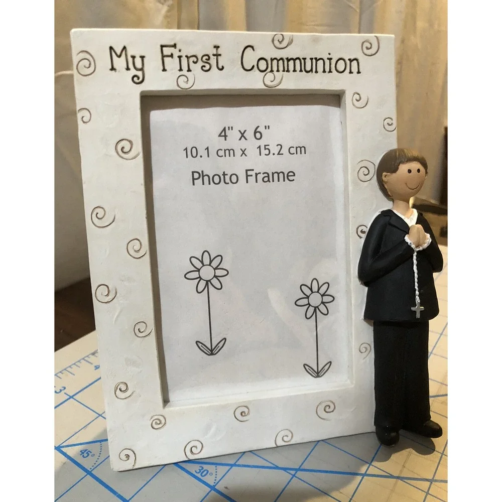 My First Communion Gift Photo Frame Keepsake‎ Frame Holds 4